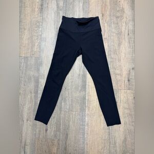Athleta Black High-Waisted Leggings for Yoga